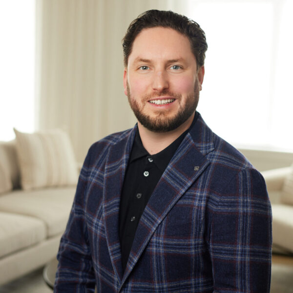 Brayden Logel pictured in Seton West showhome