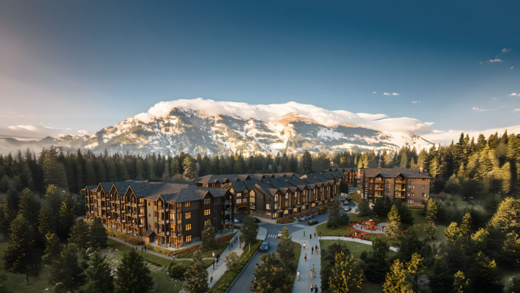 Altitude Canmore Condos building render